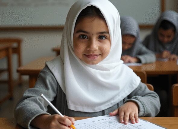 a_realistic_photo_of_an_iranian_schoolgirl_9_to_11_years_old_wearing_a_white_school_headscarf_maqna_7xokk72dlp0j9isqebo3_3