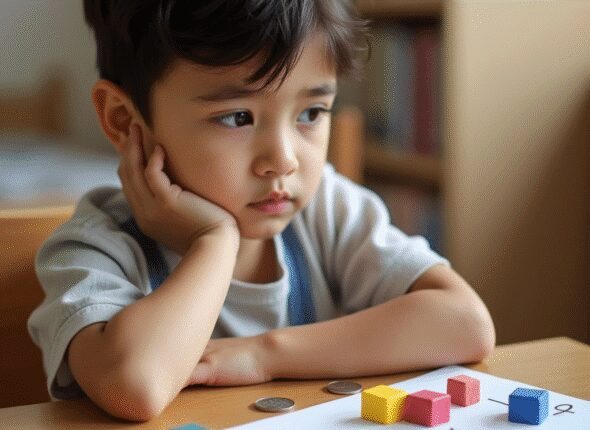 a_realistic_photo_of_an_iranian_or_middle_eastern_child_79_years_old_solving_a_subtraction_problem__il6eko49isytqxb9mg9u_3