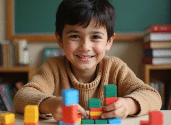 a_realistic_photograph_of_an_iranian_child_around_8_to_10_years_old_learning_multiplication_through_5oy85n1fyo2a6jiqg8ja_1