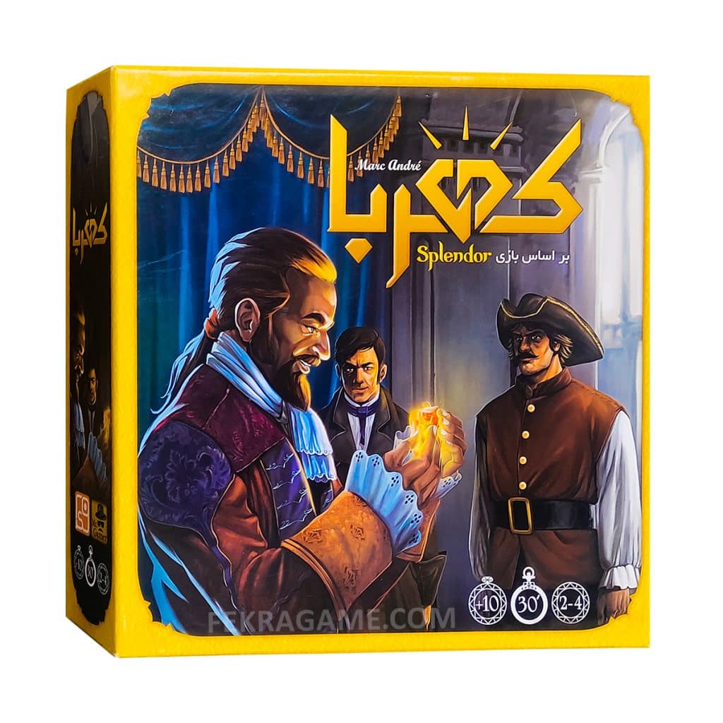 بازی کهربا Splendor؛ کارت‌های توسعه و جواهرات بازی